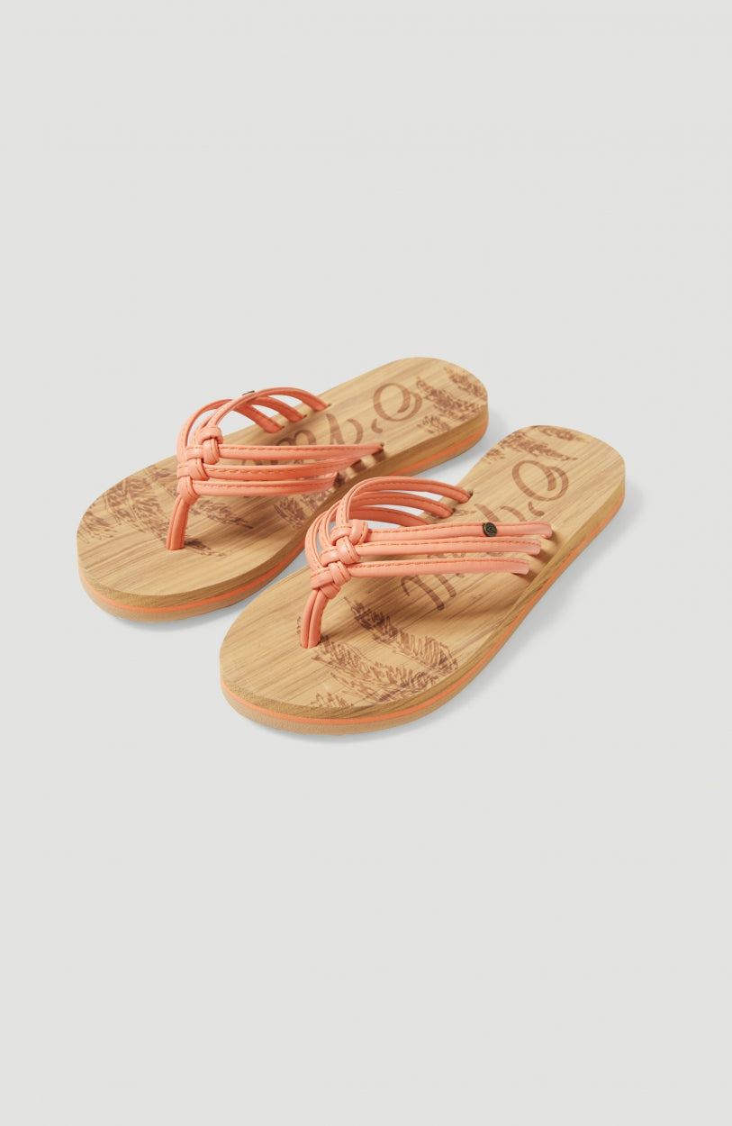 Ditsy Sandals | Fusion Coral
