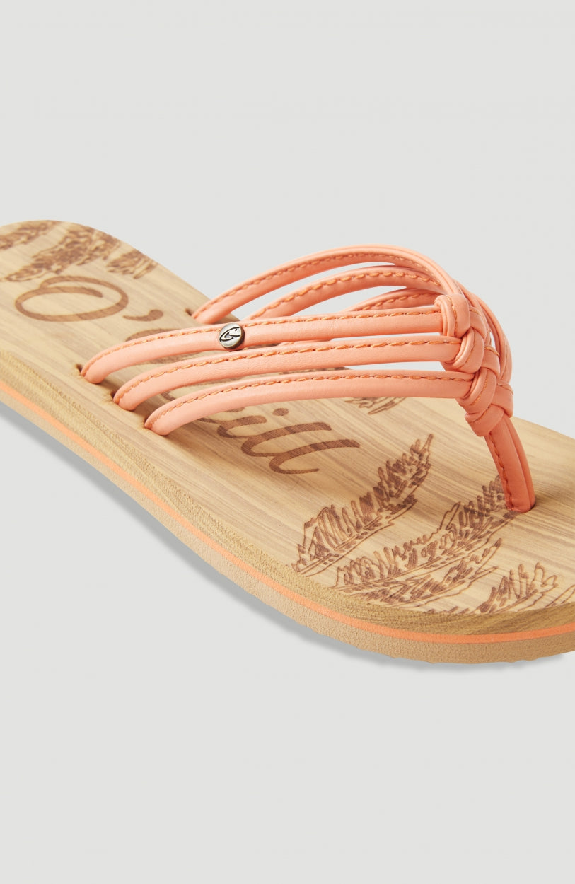 Ditsy Sandals | Fusion Coral