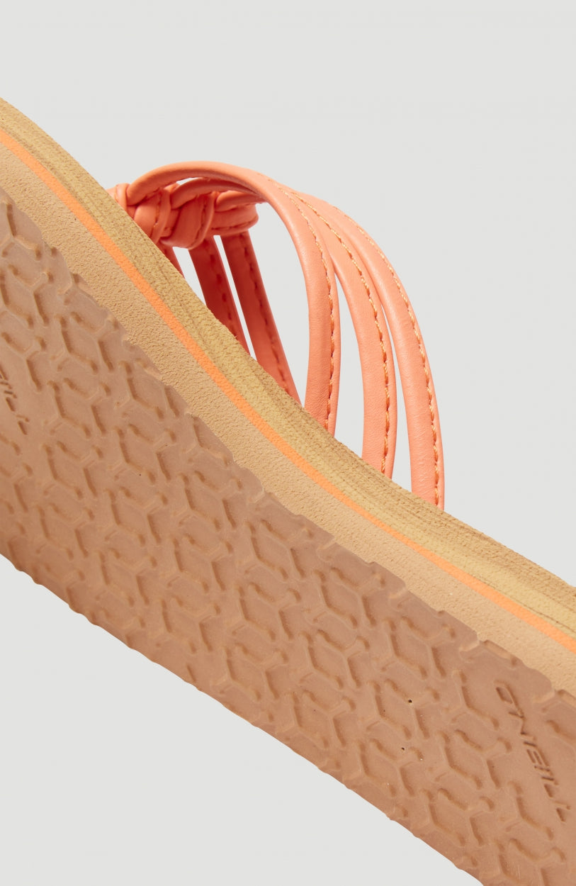 Ditsy Sandals | Fusion Coral