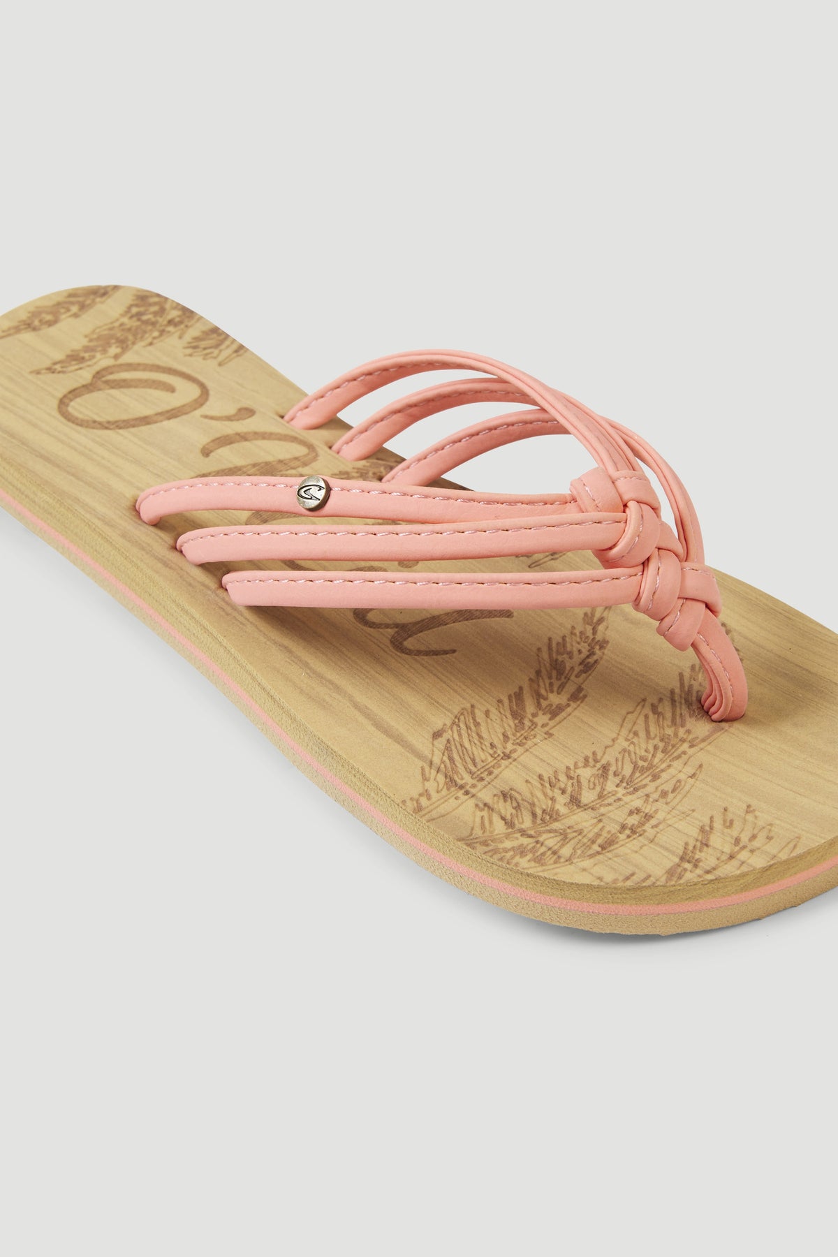 Ditsy Sandals | Georgia Peach