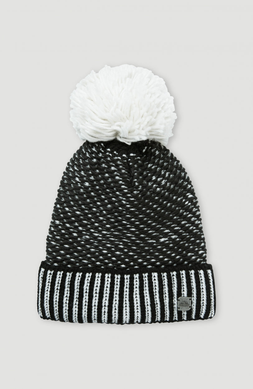 Chunky Beanie | Black Out Colour Block