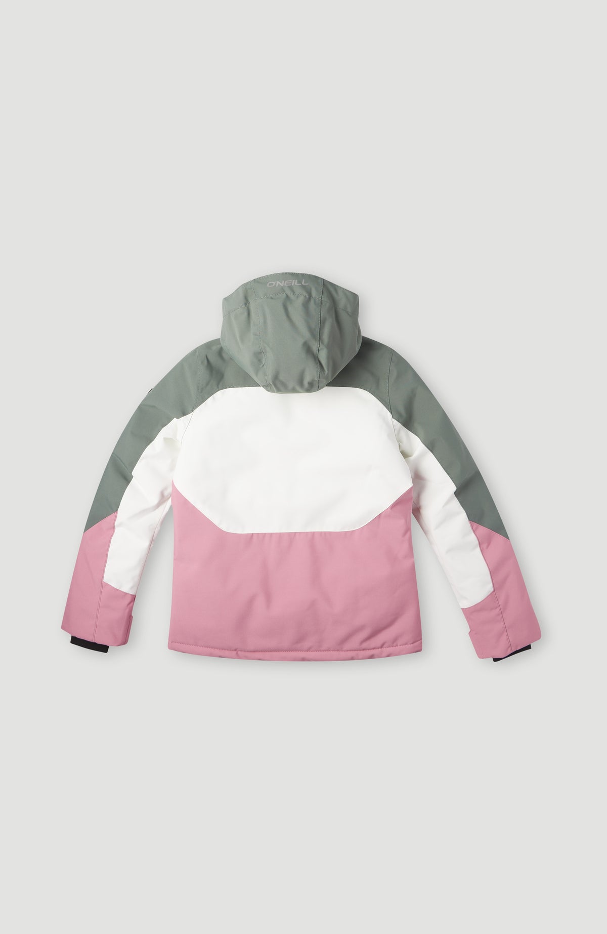 Diamond Snow Jacket | Balsam Green Colour Block