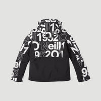 All Over Print Lite Snow Jacket | White Wording 1952