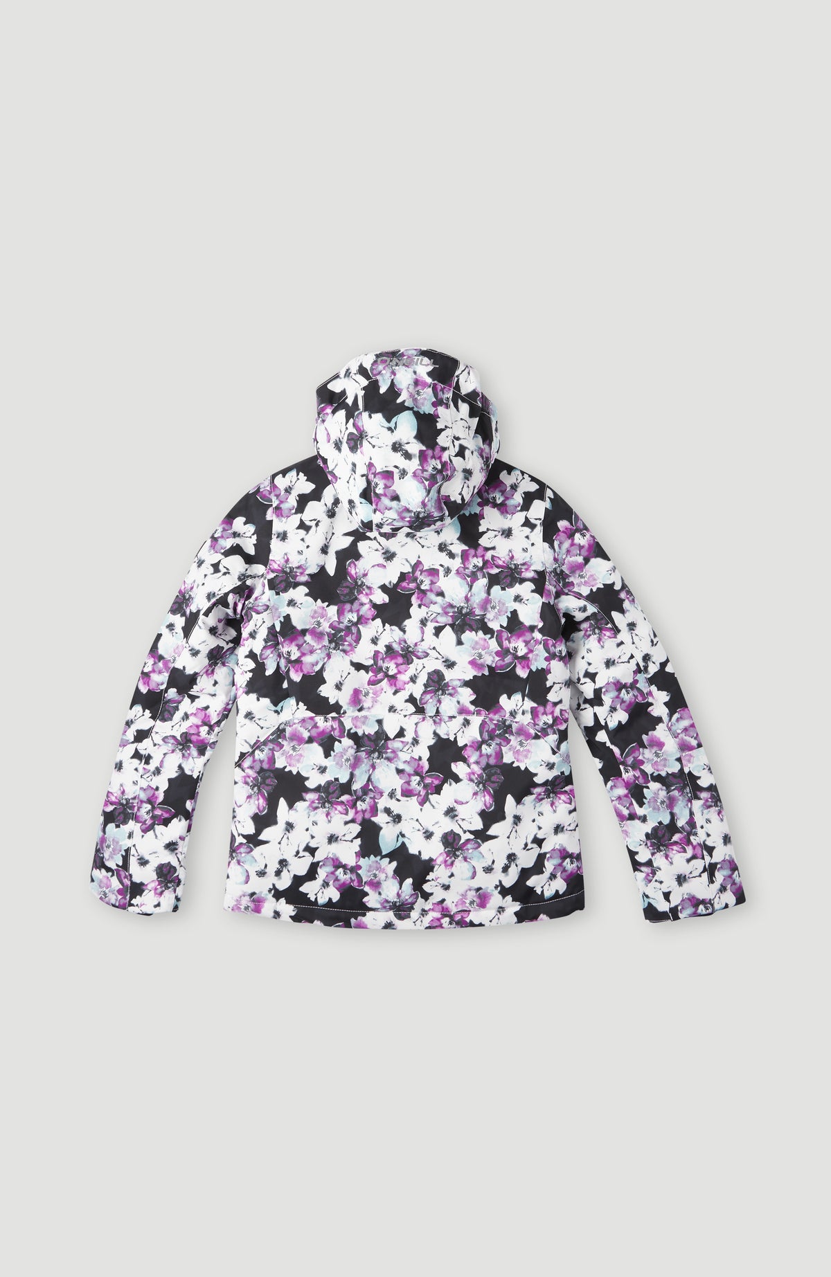 All Over Print Lite Snow Jacket | Blue Ice Flower