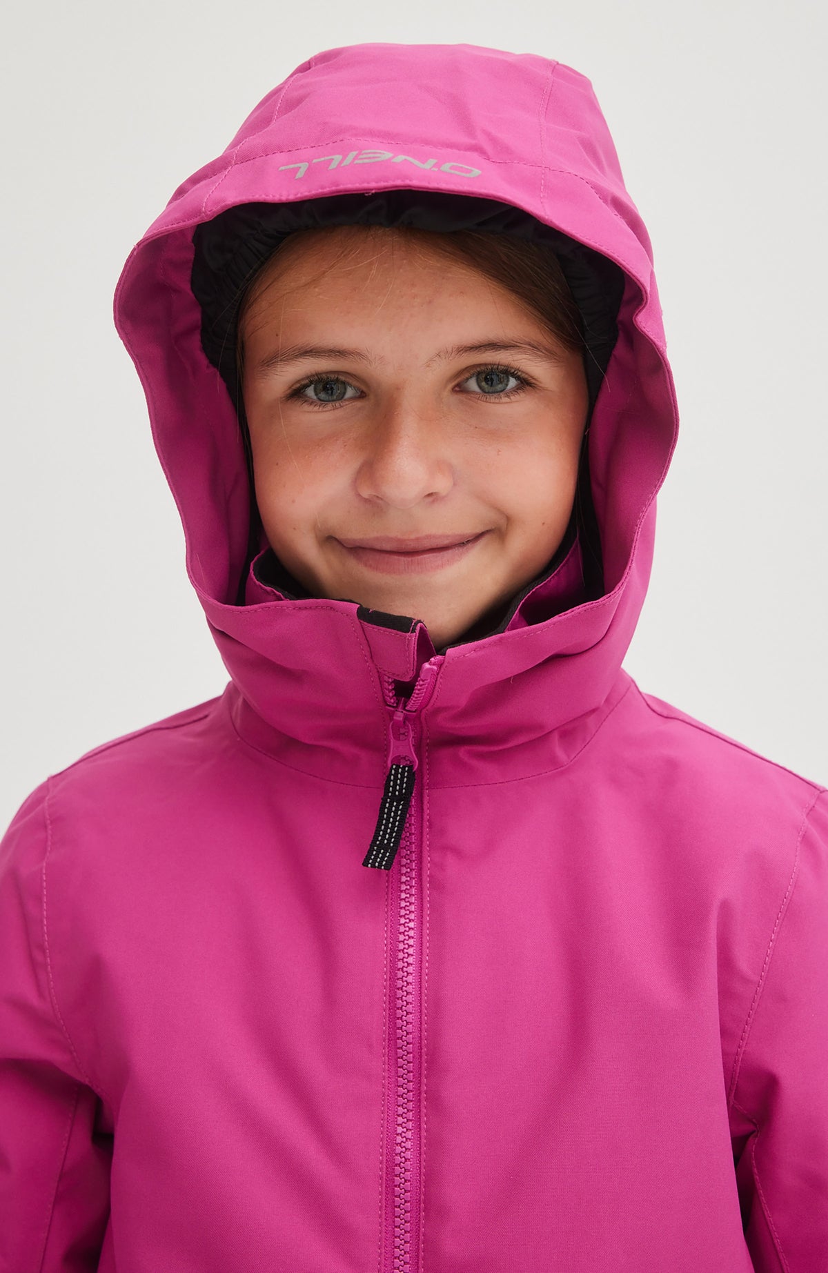 Adelite Snow Jacket | Fuchsia Red Colour Block