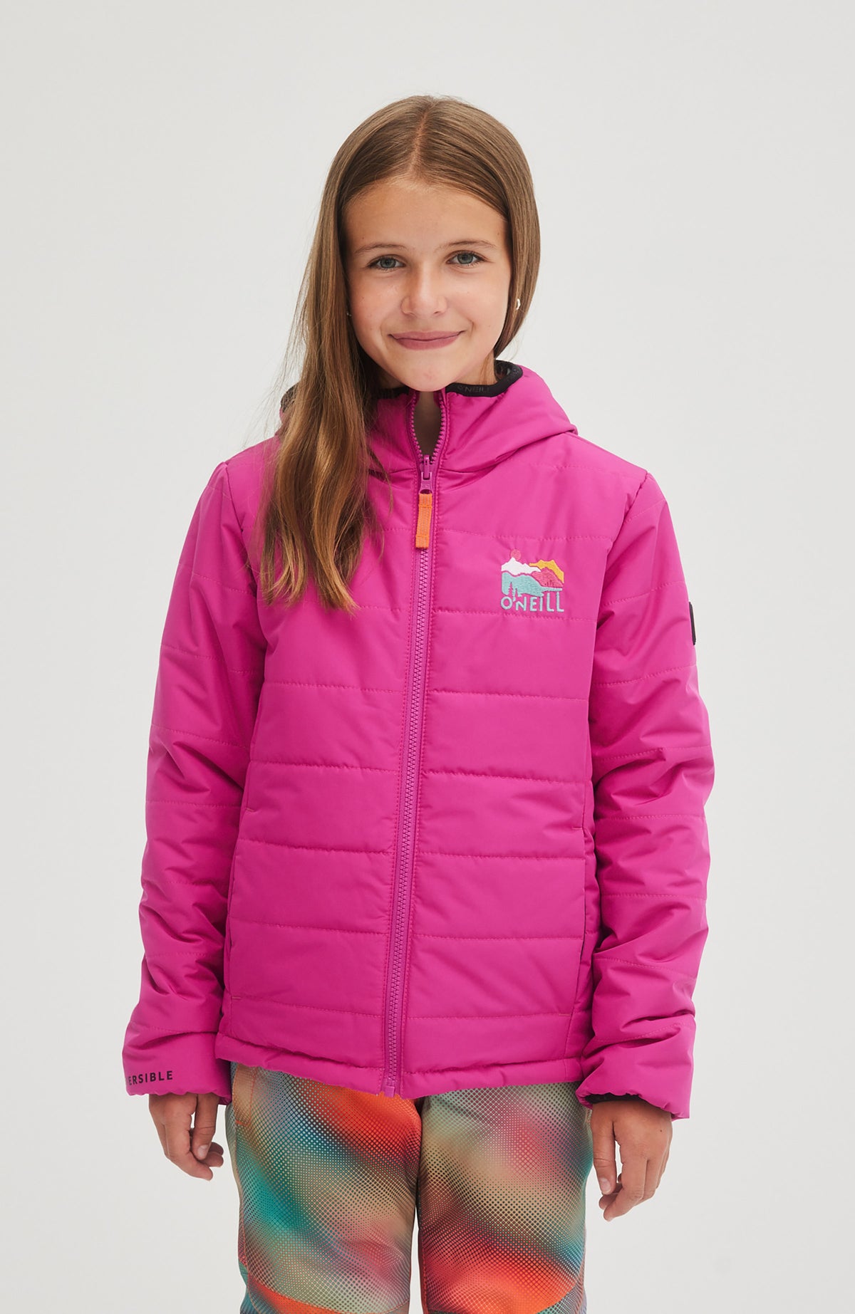 Back-To-School Reversible Jacket | Fuchsia Red