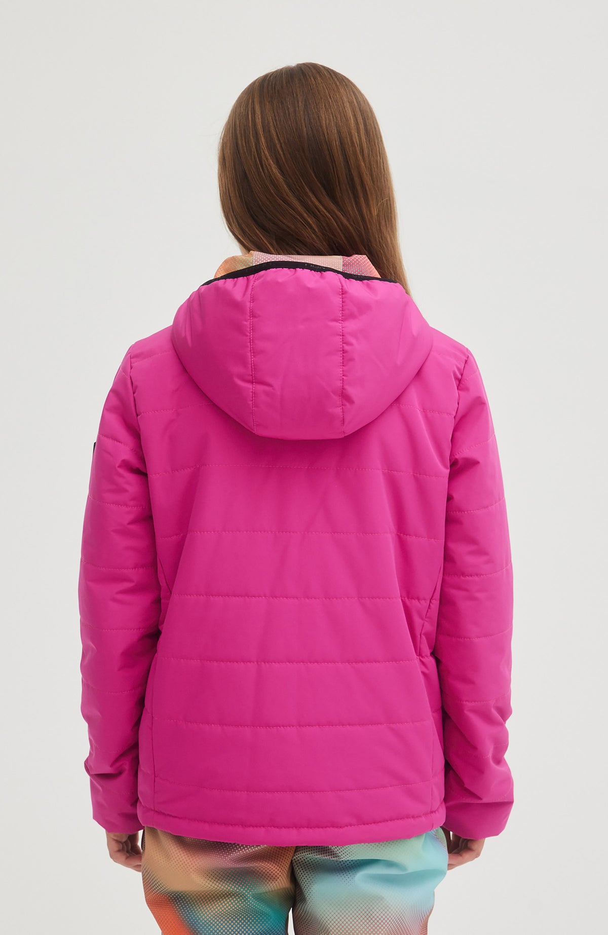 Back-To-School Reversible Jacket | Fuchsia Red