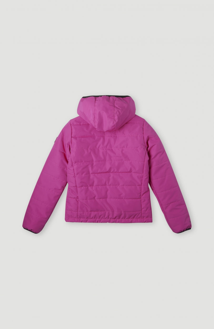 Back-To-School Reversible Jacket | Fuchsia Red