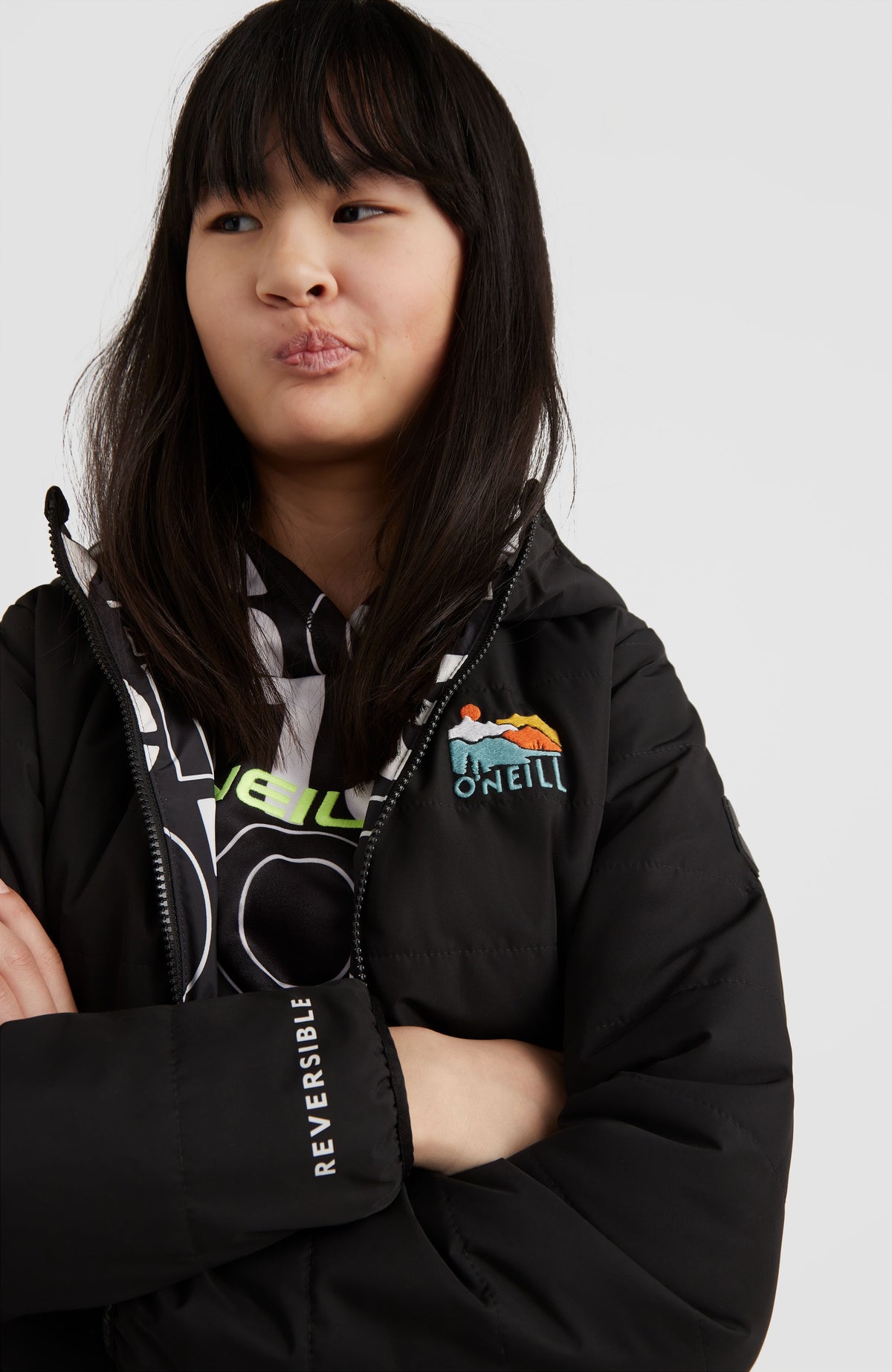 Back-To-School Reversible Jacket | Black Out