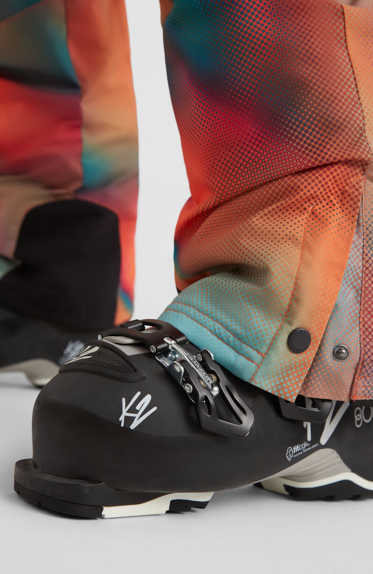 Full Snow Suit | Dark Blue Fade Halftone