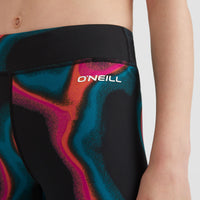 Active High-Waist Legging | Black Heat Map