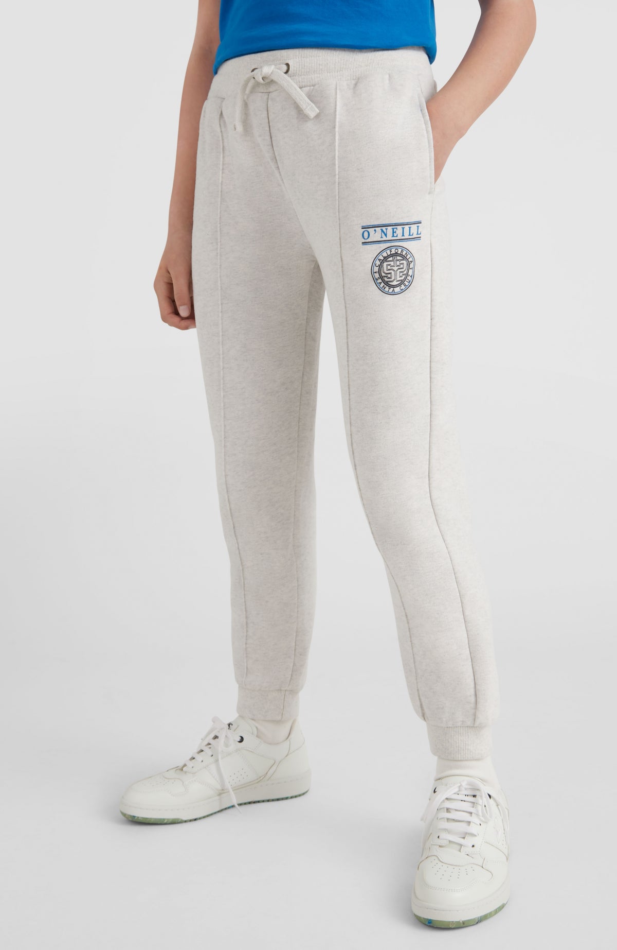 Surf State Sweatpants | White Melange