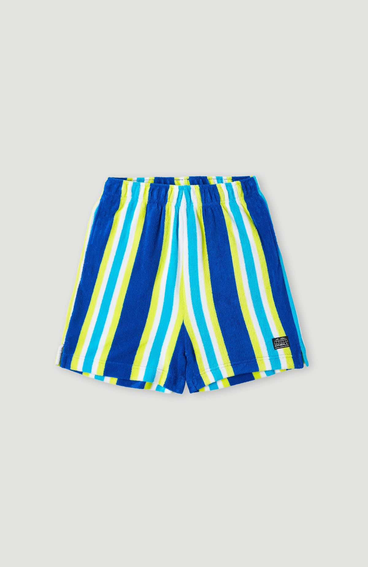 Brights Terry Shorts | Blue Towel Stripe