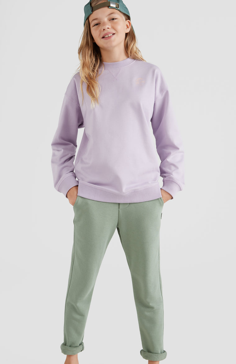 Circle Surfer Crew Sweatshirt | Lavendar Frost