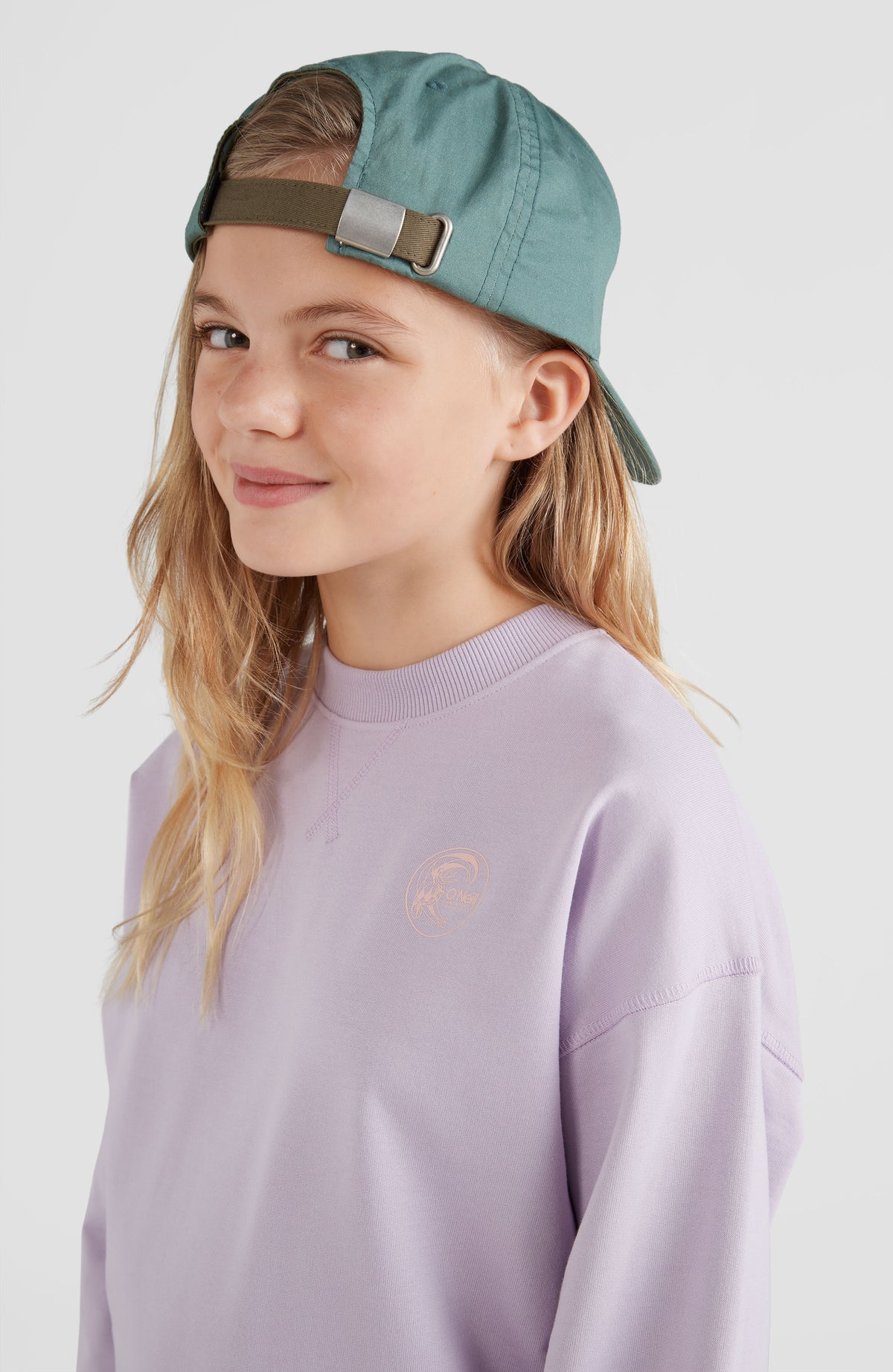 Circle Surfer Crew Sweatshirt | Lavendar Frost