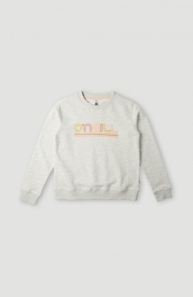 All Year Crew Sweatshirt | White Melange