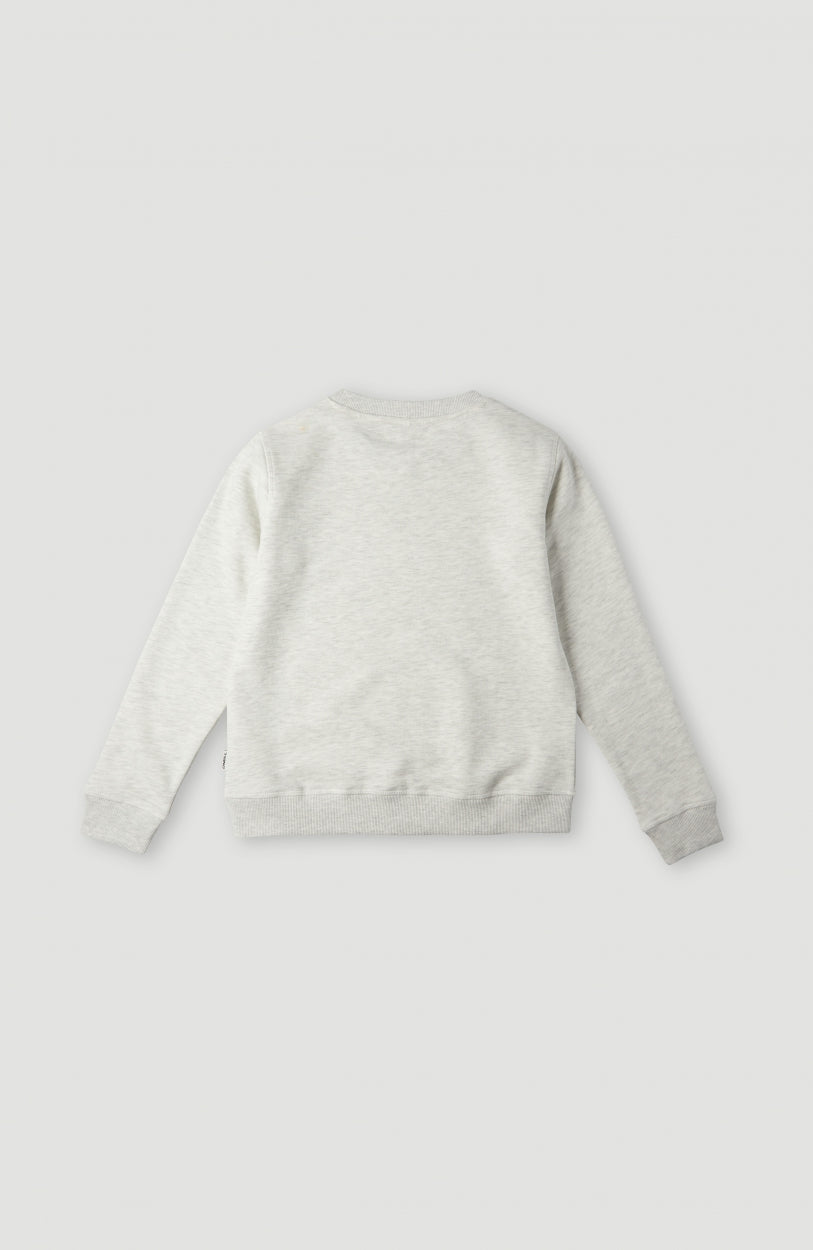 All Year Crew Sweatshirt | White Melange