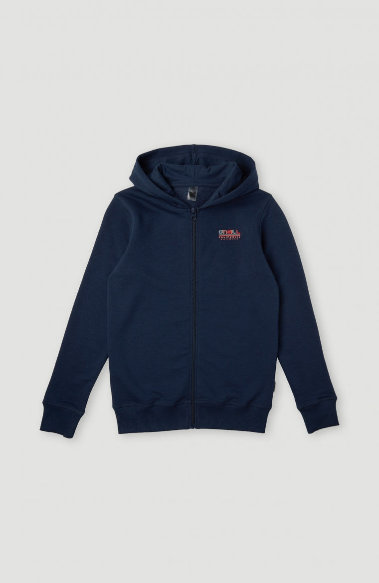 All Year Hooded Sweatshirt Jacket | Peacoat