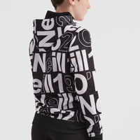 All Over Print Rutile Hooded Fleece | White Wording 1952