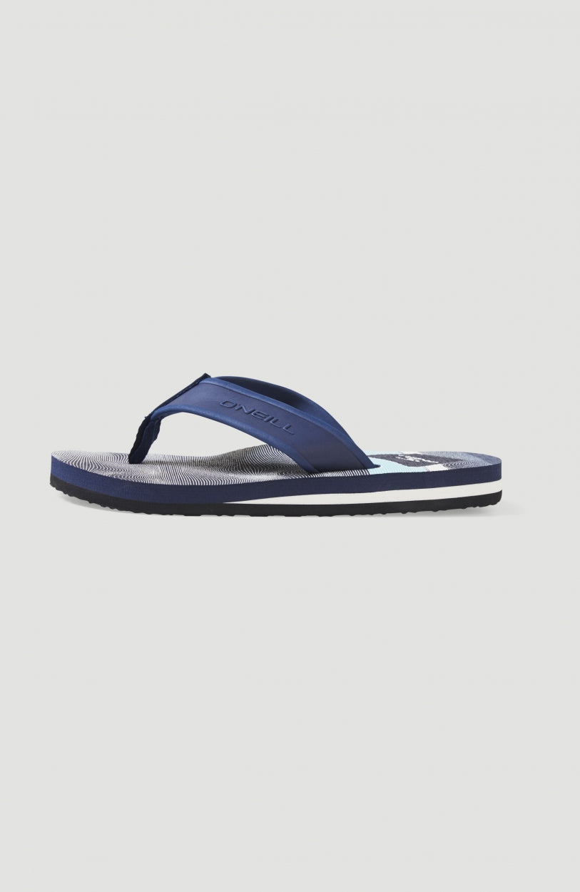Arch Graphic Sandals | Blue Multi 8