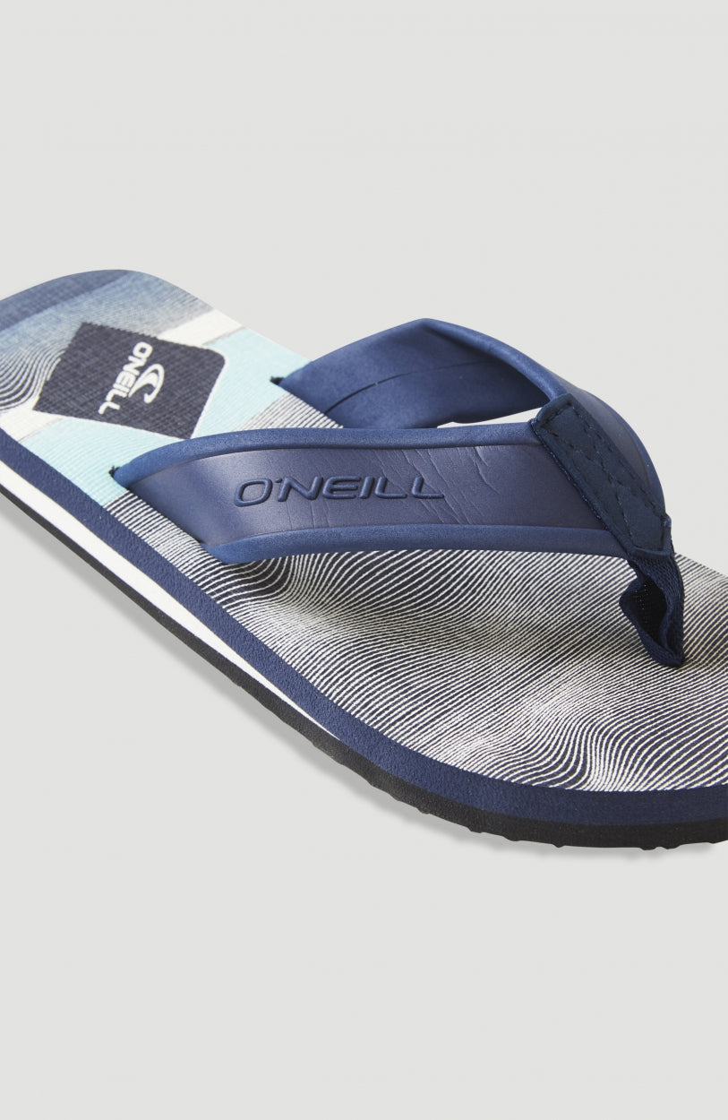 Arch Graphic Sandals | Blue Multi 8