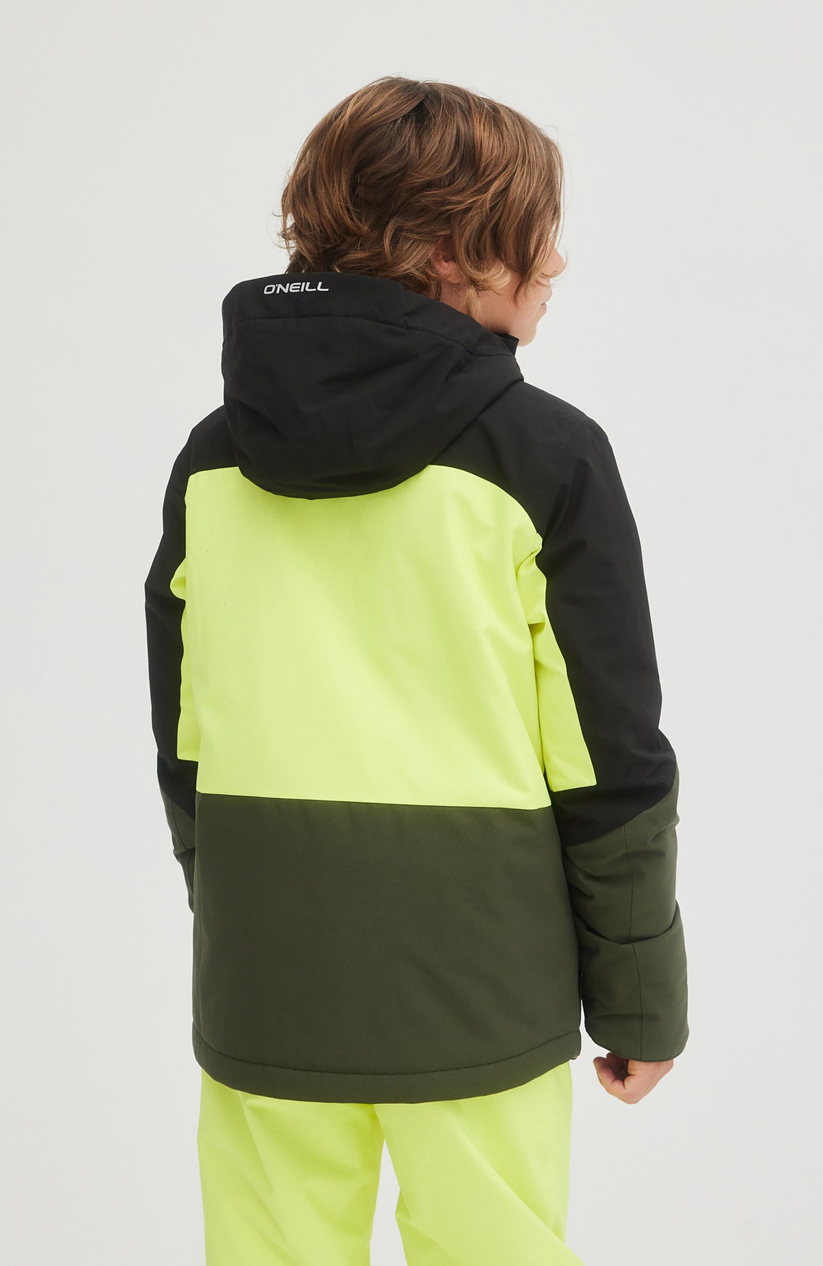 Carbonite Snow Jacket | Pyranine Yellow Colour Block