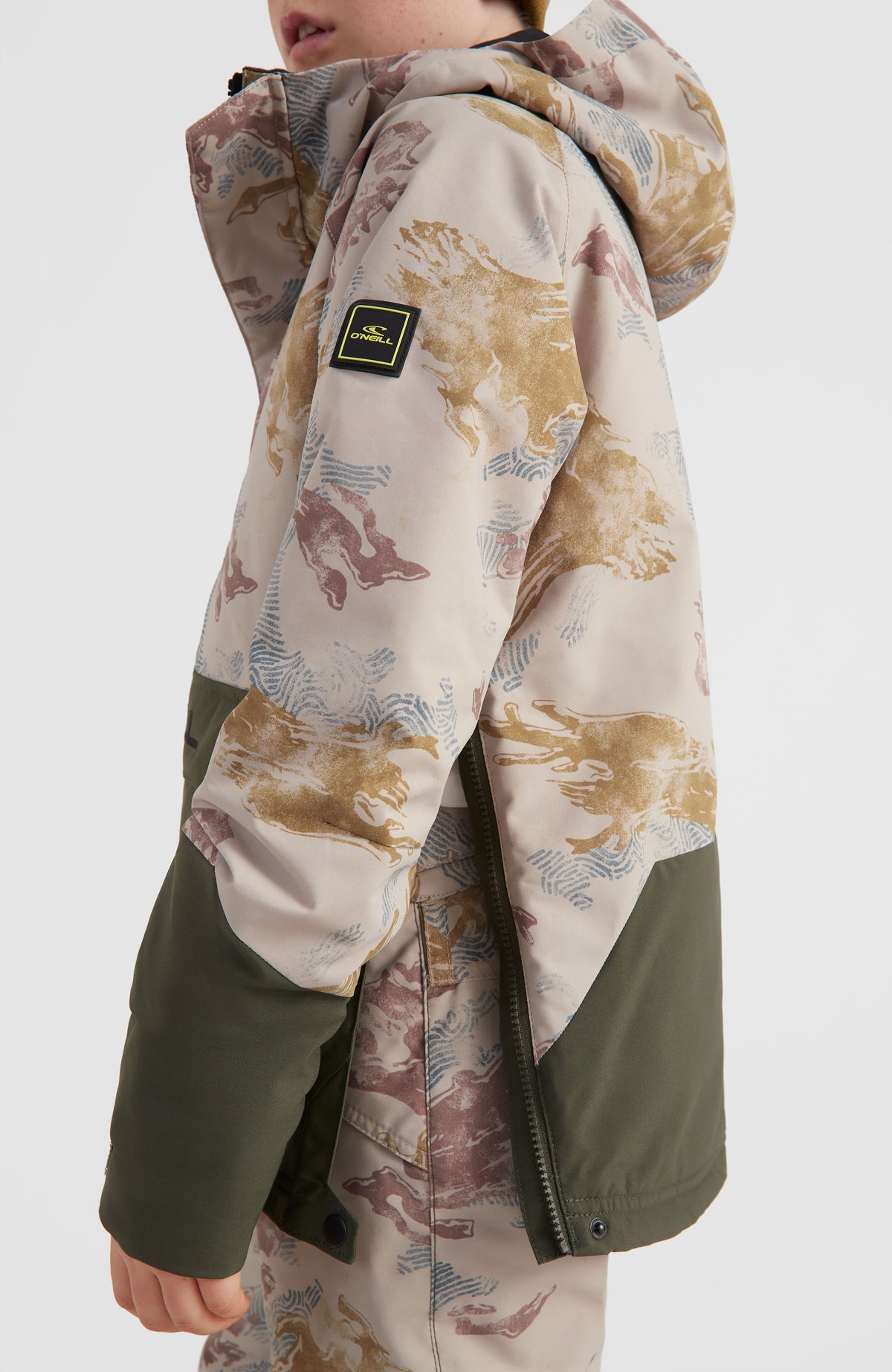 Anorak Snow Jacket | Light Camo