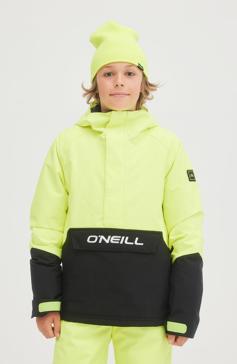 Anorak Snow Jacket | Pyranine Yellow Colour Block