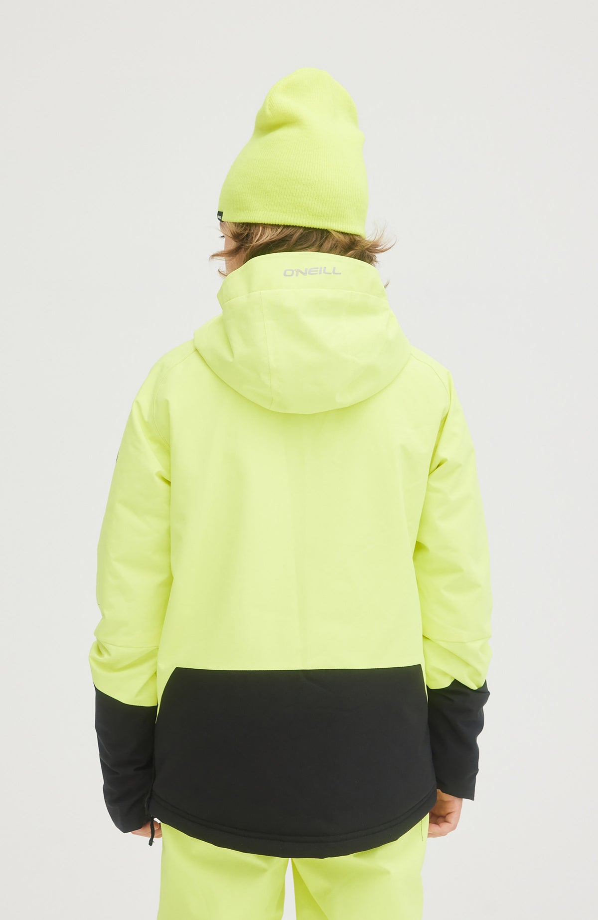 Anorak Snow Jacket | Pyranine Yellow Colour Block