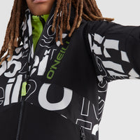 All Over Print Hammer Snow Jacket | White Wording 1952