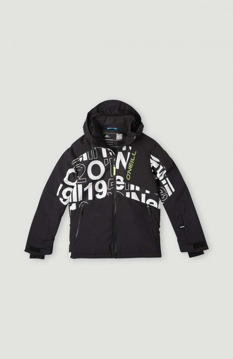 All Over Print Hammer Snow Jacket | White Wording 1952