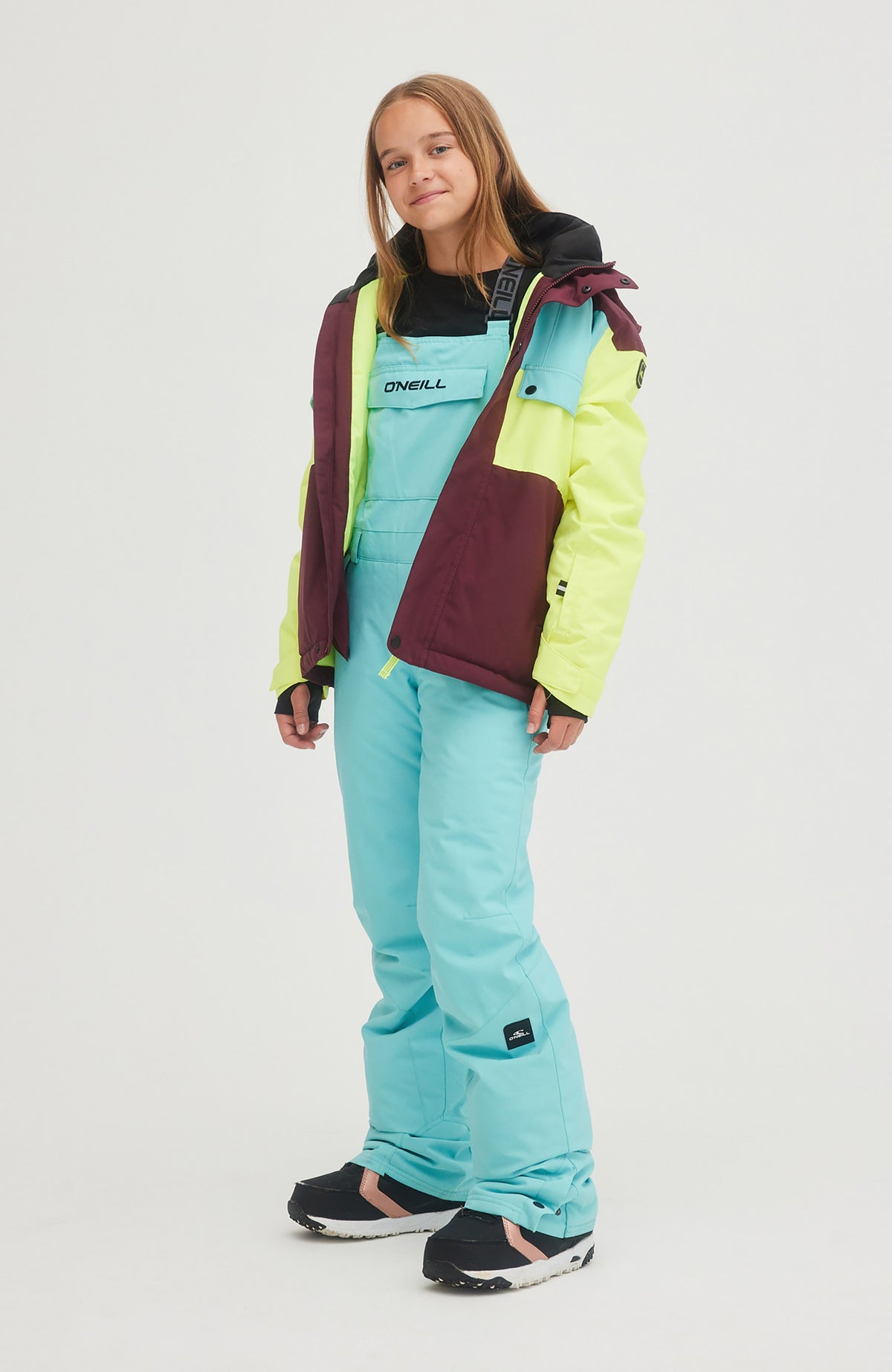 Bib Snow Pants | Aqua Sea