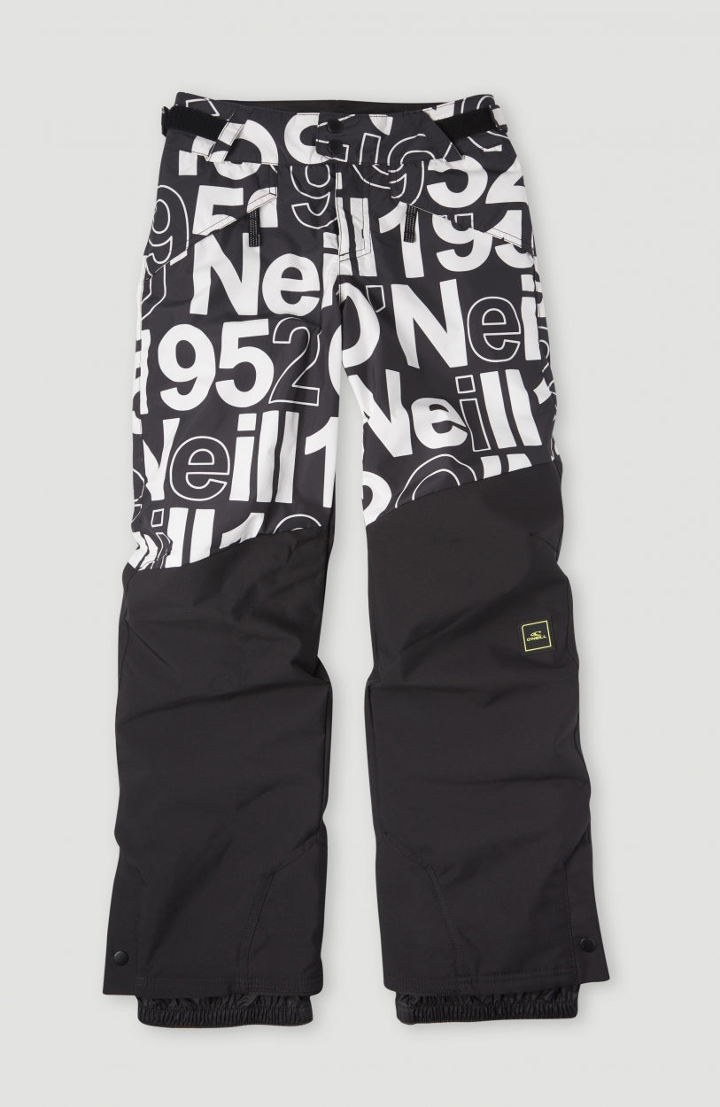 Anvil All Over Print Snow Pants | White Wording 1952