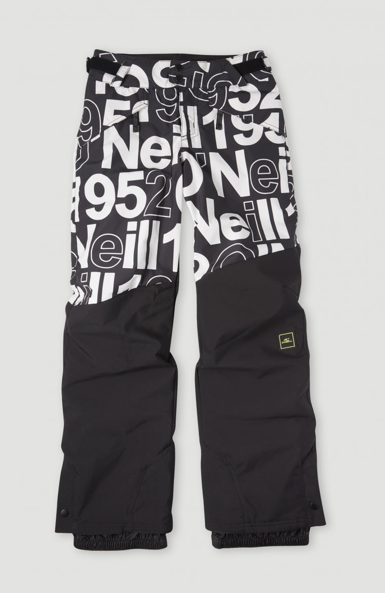 Anvil All Over Print Snow Pants | White Wording 1952