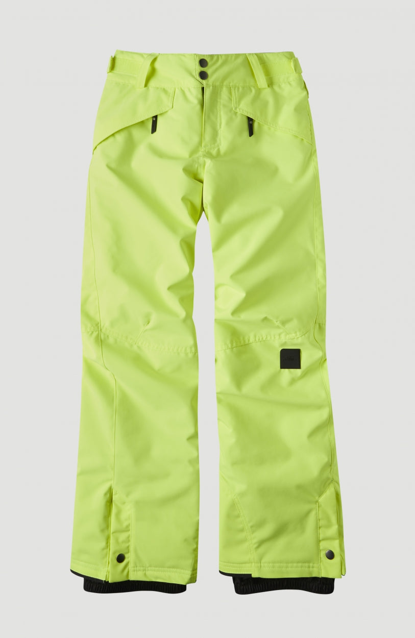 Anvil Snow Pants | Pyranine Yellow