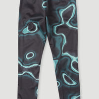 All Over Print Rutile Sweatpants | Blue Heat Map