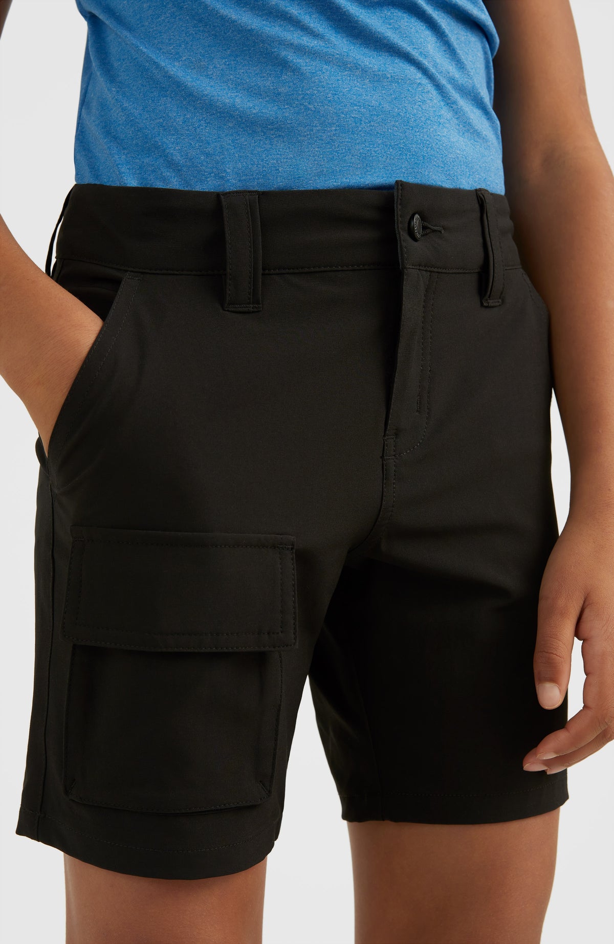 Easton Cargo Hybrid Shorts | Black Out