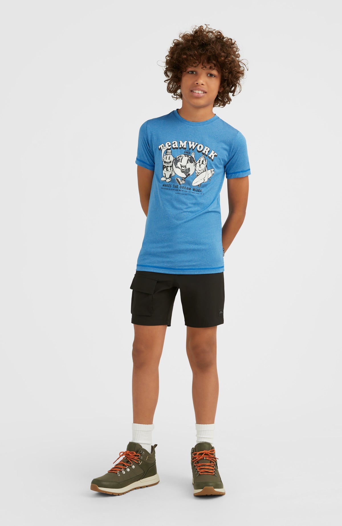 Easton Cargo Hybrid Shorts | Black Out