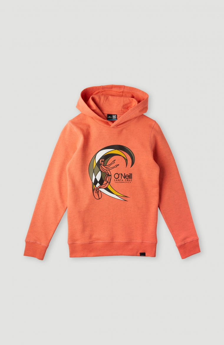 Circle Surfer Multi Hoodie | Living Coral