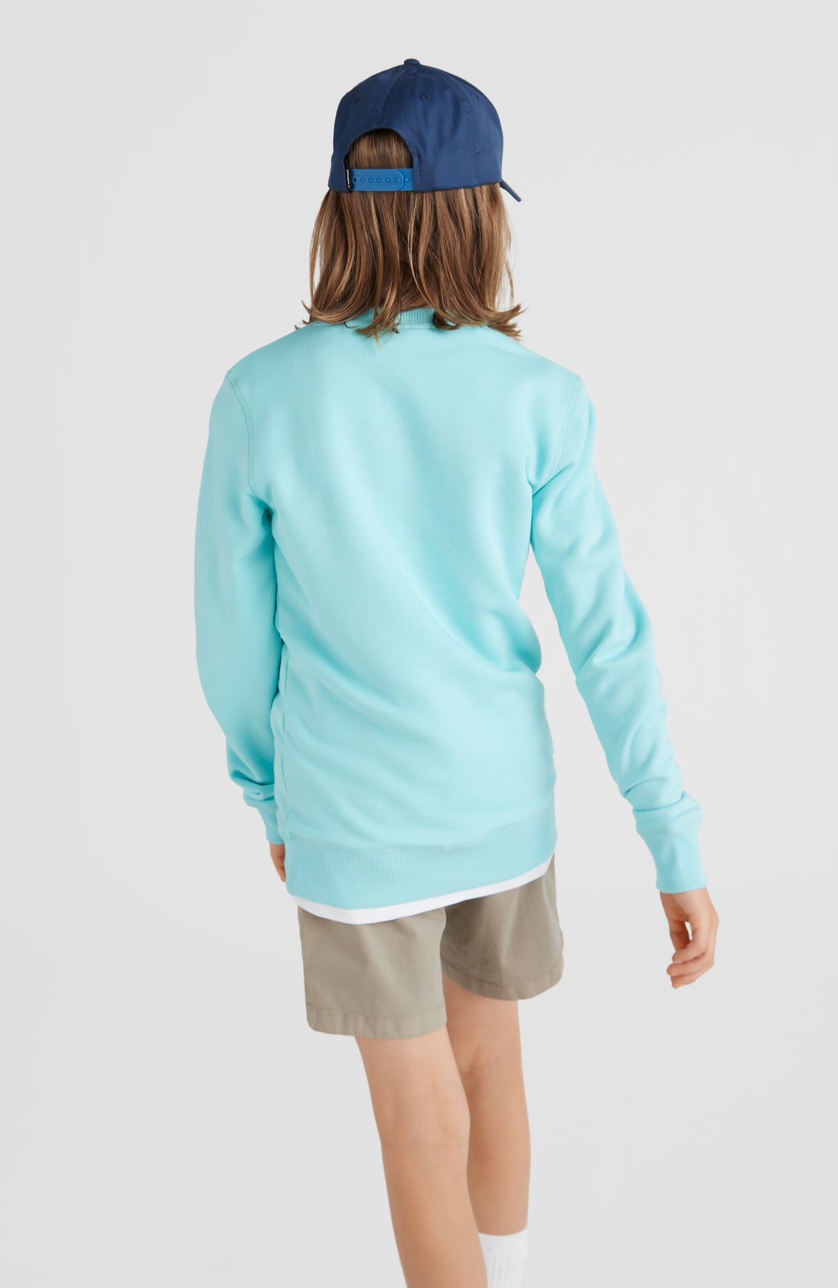 All Year Crew Sweatshirt | Aqua Spalsh