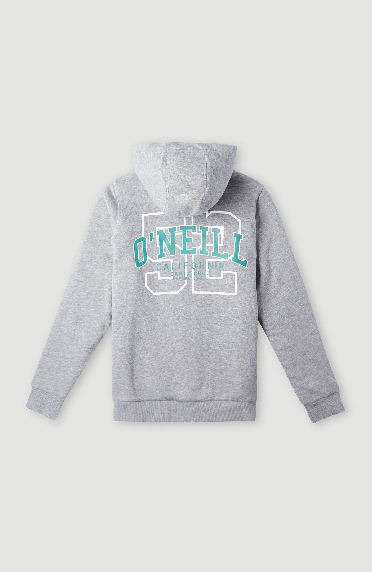 Surf State Sherpa Lined Hoodie | Silver Melee