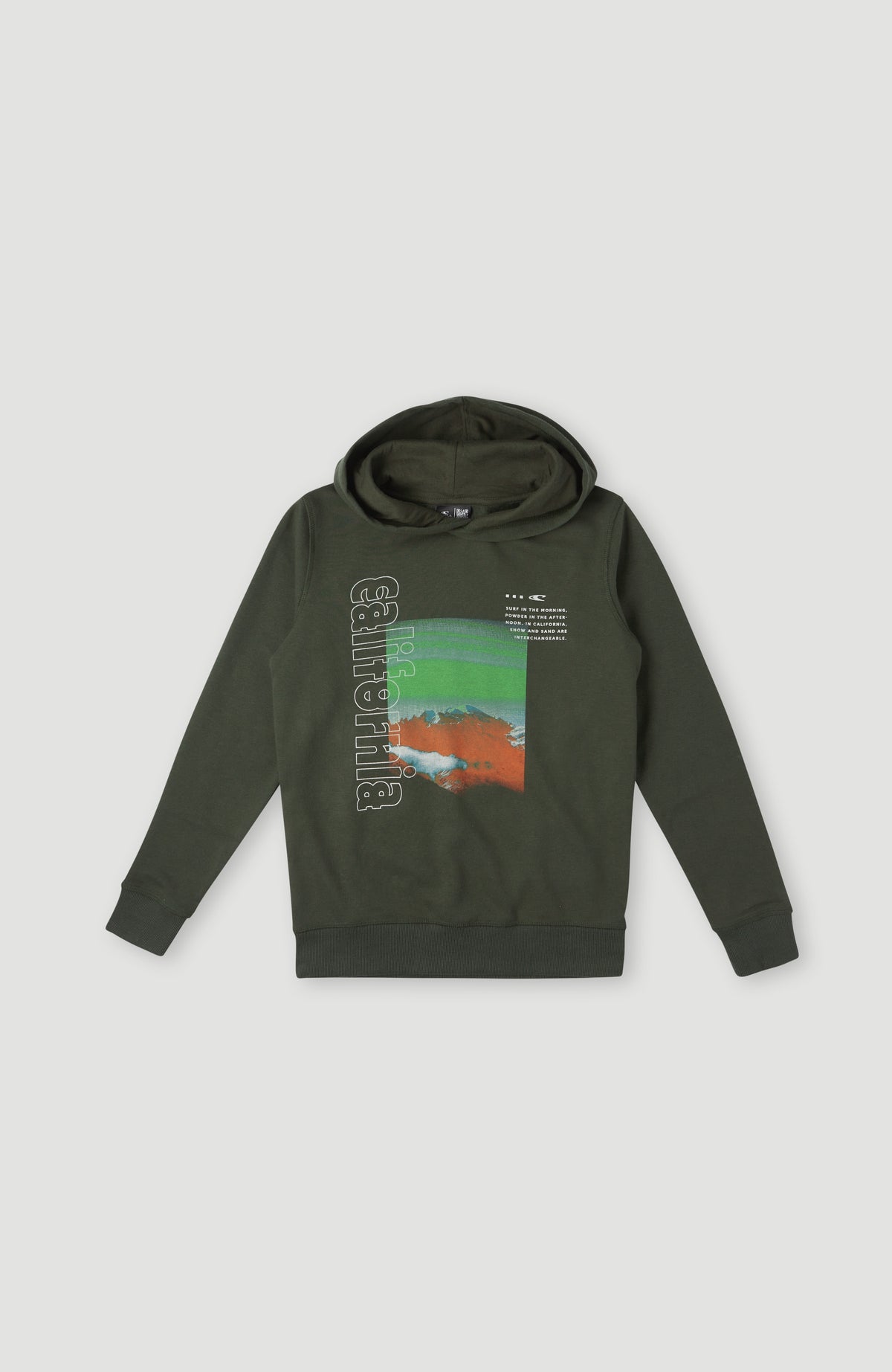Cali Mountains Hoodie | Forest Night