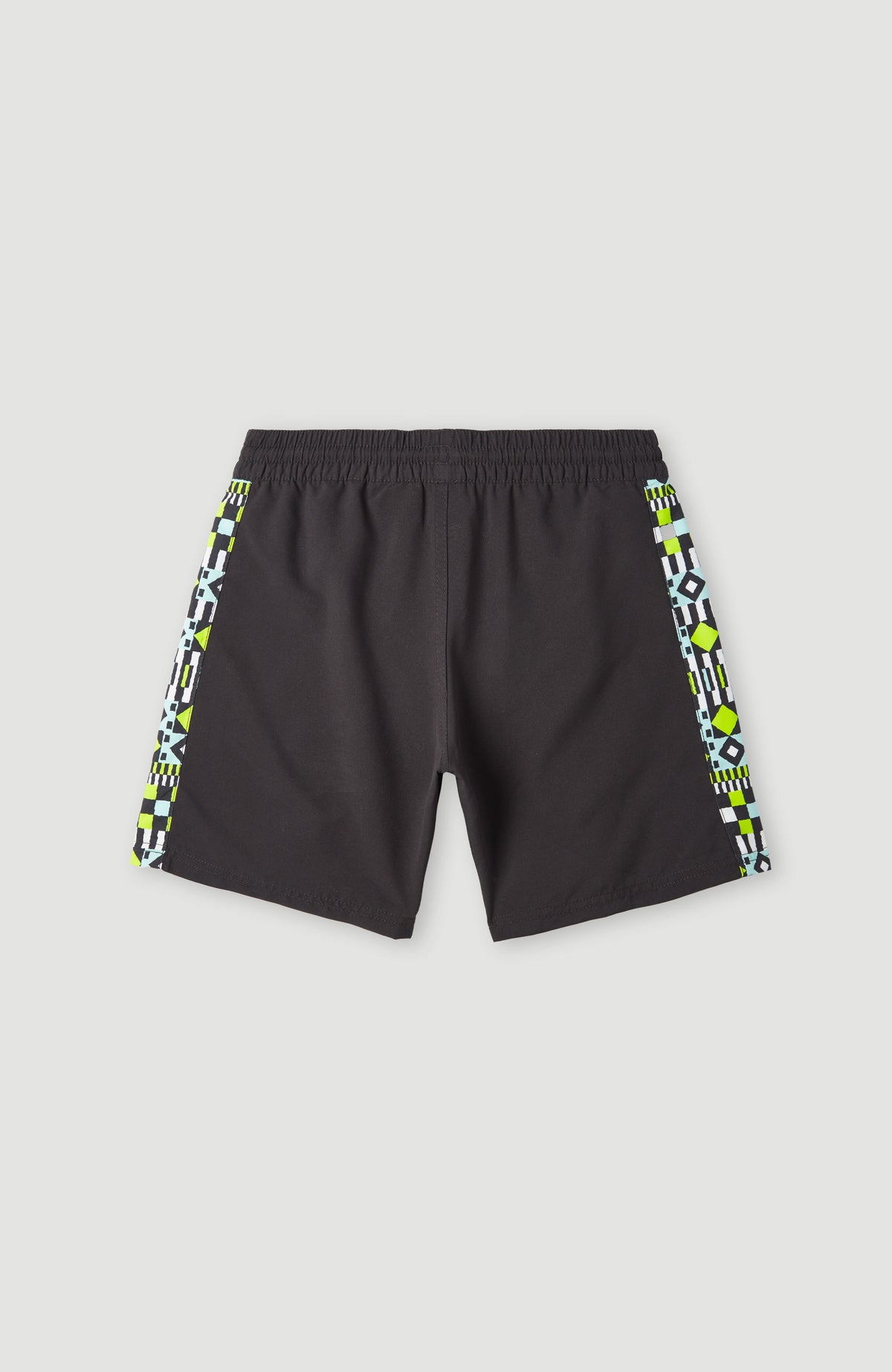 Cali Panel 14'' Swim Shorts | Black Out Colour Block