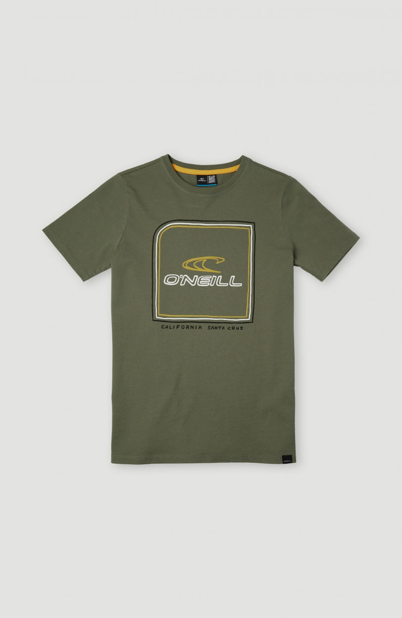 All Year T-Shirt | Deep Lichen Green