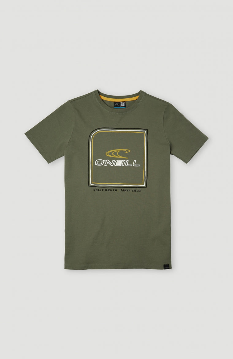 All Year T-Shirt | Deep Lichen Green