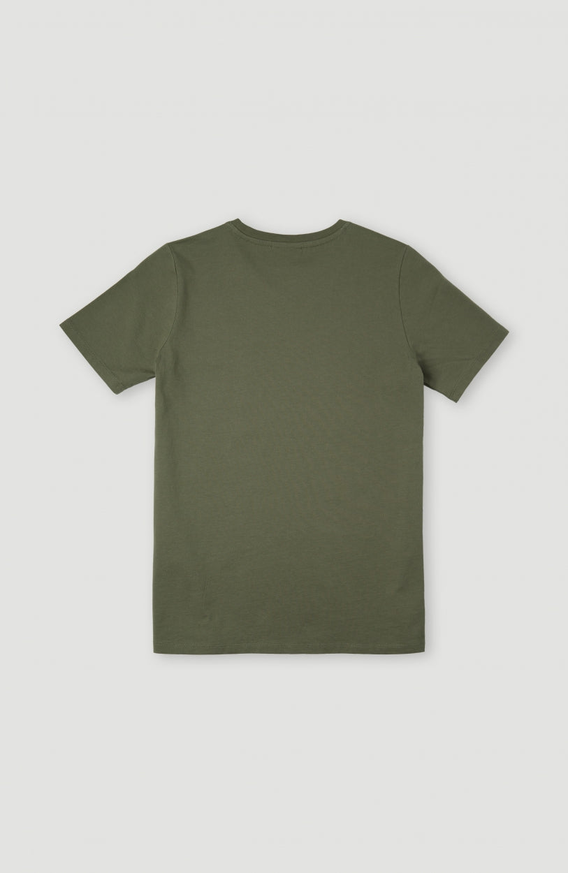 All Year T-Shirt | Deep Lichen Green