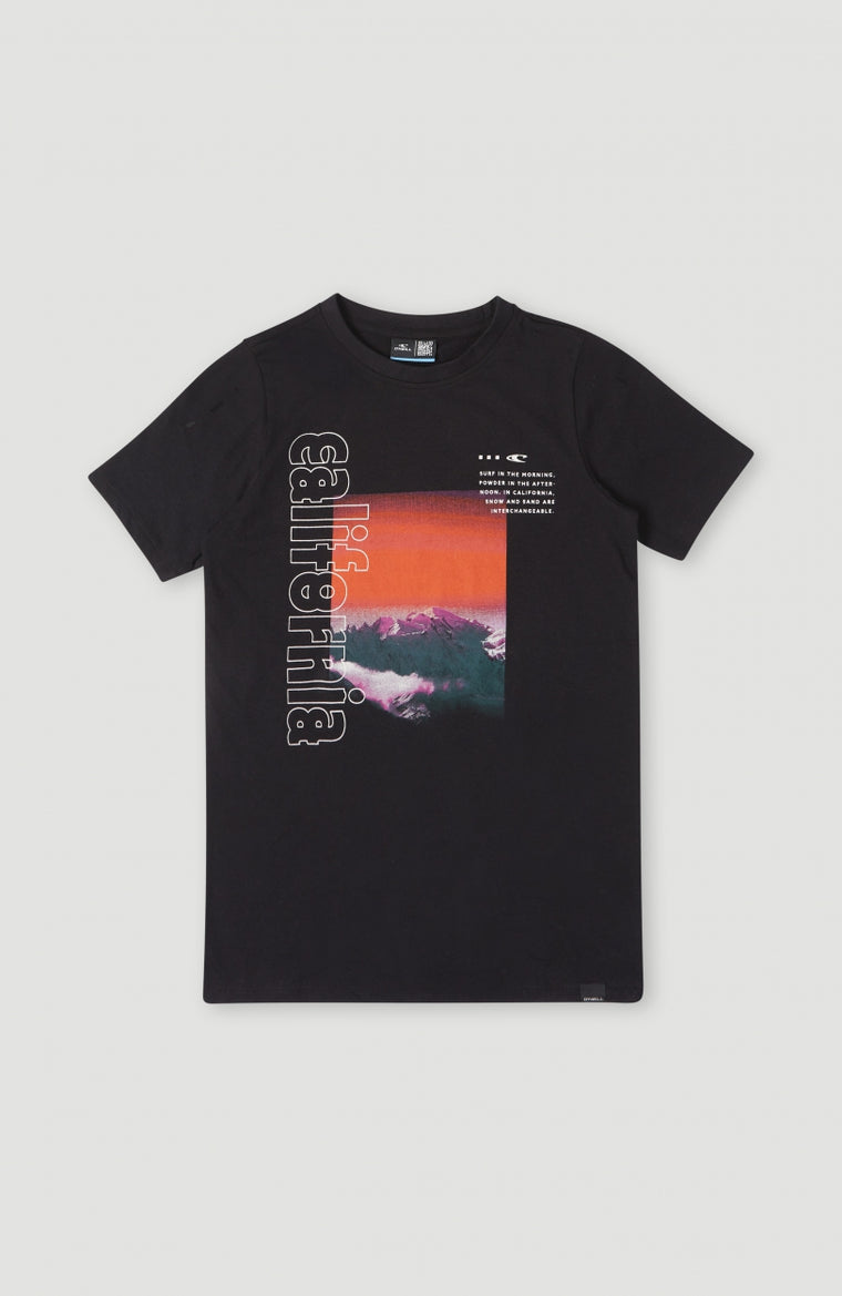 Cali Mountains T-Shirt | Black Out