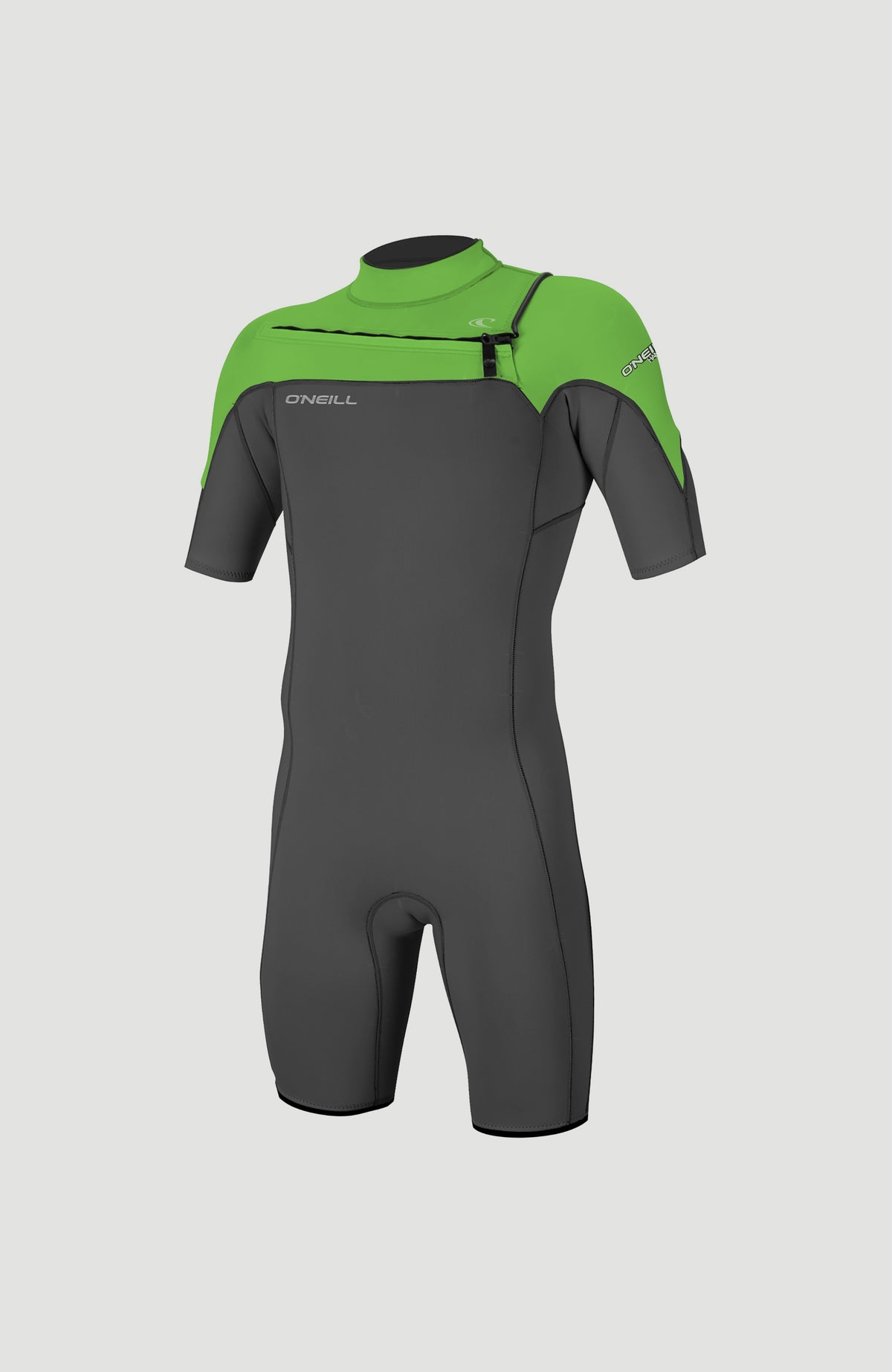 Hammer 2mm Chest Zip Sprint Wetsuit | GRAPHITE/GRAPHITE/DAYGLO