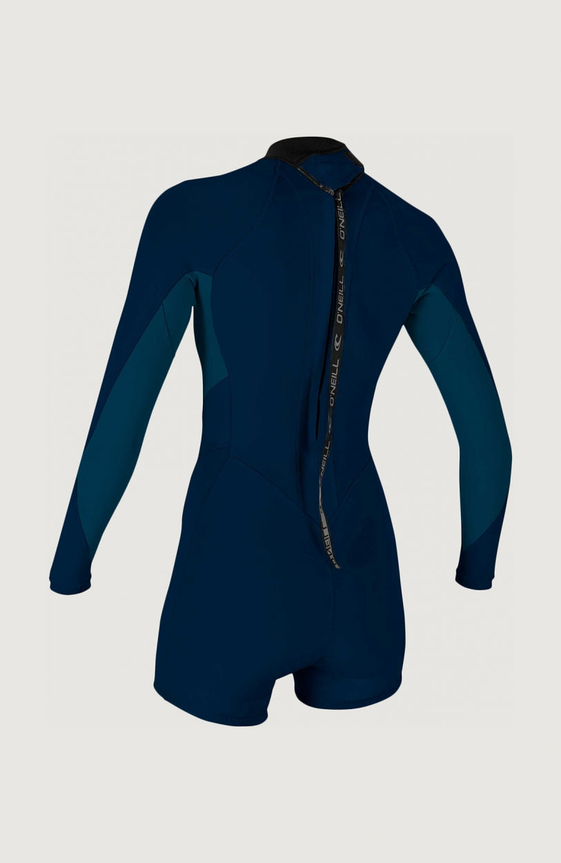 Bahia 2/1 Back Zip L/S Spring Womens | Dark Blue