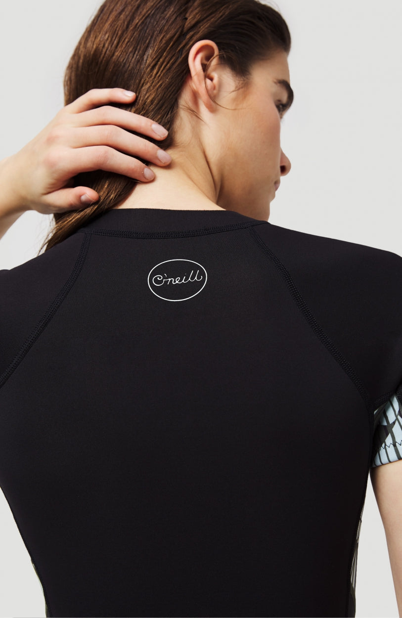 Bahia 2/1mm Front Zip Spring Wetsuit | BL Black